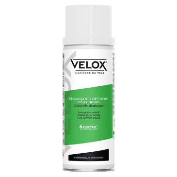 NETTOYANT / DEGRAISSANT VELO VELOX DIELECTRIQUE POUR VAE (AEROSOL 400ml) 3660429224462