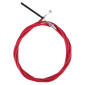 TRANSMISSION DE FREIN POUR TROTTINETTE XIAOMI MI 3 LITE ROUGE 1,80 M (CABLE + GAINE) -SELECTION P2R- C002310013500