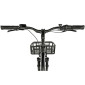 TRICYCLE ELECTRIQUE/VAE CITY LEADER FOX 24" CURTIS 2025 MIXTE NOIR BRILLANT 8V SHIMANO NEXUS MOTEUR ROUE AV BAFANG 36V 45Nm BATTERIE 17,4Ah 8592826101457