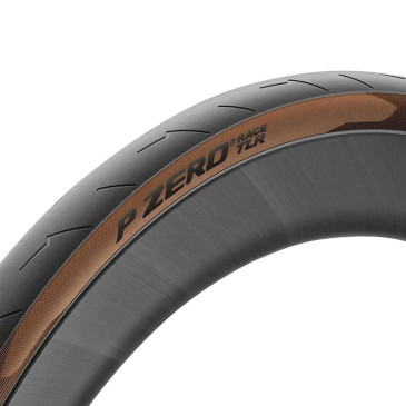 PNEU ROUTE 700 X 26 PIRELLI P ZERO RACE CLASSIC TANWALL NOIR FLANC MARRON TUBELESS READY TS (26-622) 8019227398427