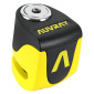 ANTIVOL BLOQUE DISQUE AUVRAY B-LOCK-06 MINI AVEC ALARME SONORE DIAM 5,5mm JAUNE 3700807710184