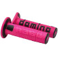 REVETEMENT POIGNEE DOMINO MOTO OFF ROAD A360 FUCHSIA/NOIR CLOSED END 120-123mm (PAIRE) 8033900036673