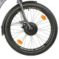 TRICYCLE ELECTRIQUE/VAE CITY LEADER FOX 24" LOVELO 2025 MIXTE GRIS MAT 3V SHIMANO NEXUS MOTEUR ROUE AV BAFANG 36V 45Nm BATTERIE 16,7Ah (AVEC DIFFERENTIEL)