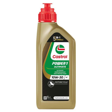 HUILE MOTEUR 4 TEMPS CASTROL POWER 1 ULTIMATE 4T 10W30 (1L) 4008177197055