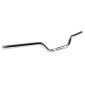 GUIDON MOTO ROUTE TOMMASELLI ACIER CHROME DIAM 22 mm LONG 721 mm HAUT 107 mm SANS BARRE DE RENFORT 8033900008533