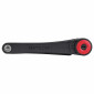 ANTIVOL VELO PLIABLE/PLIANT A CLE SEATYLOCK ELITE 110cm NOIR/ROUGE TYPE COUTEAU - HOMOLOGUE FUB 2 ETOILES 5060967810482