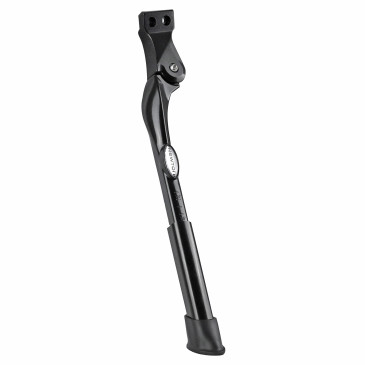 KICKSTAND FOR BICYCLE - REAR NEWTON 24-29'' BLACK - ADJUSTABLE - mounting with two screws (Spacing 18mm) on chain stays - 3700948107874