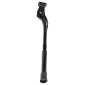 KICKSTAND FOR BICYCLE - REAR NEWTON 24-29'' BLACK - ADJUSTABLE - mounting with two screws (Spacing 18mm) on chain stays - 3700948107874