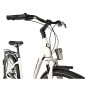 VELO MUSCULAIRE CITY BIKE 28 LEADER FOX REGION 2025 FEMME BLANC 7V CADRE ALU 17 POUCES (TAILLE ADULTE 165 à 173 cm) 8592826101280