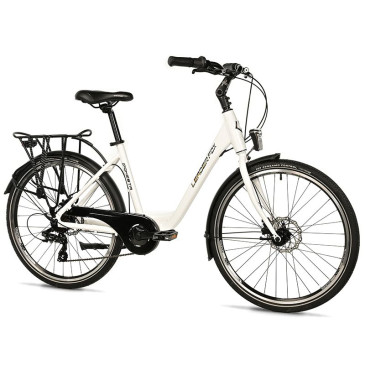 VELO MUSCULAIRE CITY BIKE 26 LEADER FOX DOMESTA 2025 FEMME BLANC 7V CADRE ALU 17 POUCES (TAILLE ADULTE 165 à 173 cm) 8592826102812