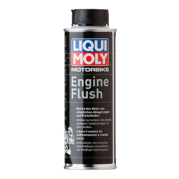 ADDITIF HUILE MOTEUR NETTOYANT LIQUI MOLY MOTORBIKE ENGINE FLUSH POUR MOTEUR 4T 250 ml (VENDU A L'UNITE) 4100420059223