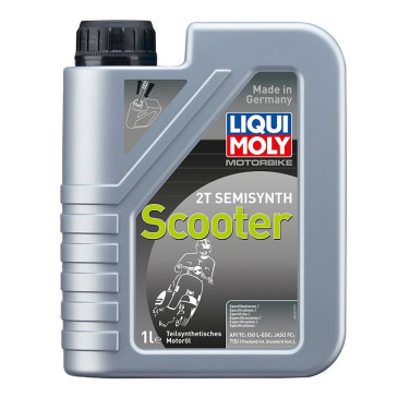 HUILE MOTEUR 2 TEMPS LIQUI MOLY SEMISYNTH SCOOTER STREET 2T (1 L) SEMI-SYNTHETIQUE 4100420016219