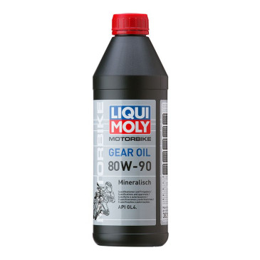 HUILE DE TRANSMISSION LIQUI MOLY GEAR OIL 80W90 (1 L) MINERALE 4100420038211