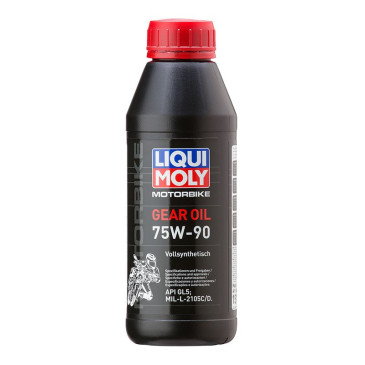 HUILE DE TRANSMISSION LIQUI MOLY GEAR OIL 75W90 (500 ml) 100% SYNTHESE 4100420015168