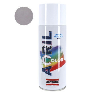 BOMBE DE PEINTURE AREXONS ACRYLIQUE GRIS ALUMINIUM RAL 9006 (CARTERS MOTEUR/CADRE/PHARE) (AEROSOL 400 ml) (3956) 8002565039565