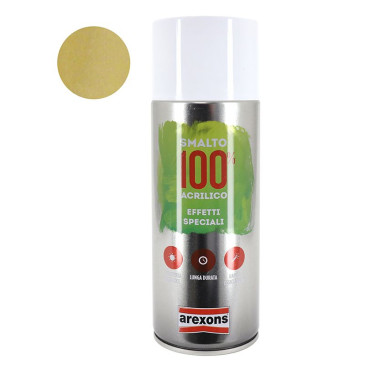 BOMBE DE PEINTURE AREXONS ACRYLIQUE 100 EFFET OR AEROSOL 400 ml (3439) 8002565034393