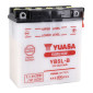 BATTERIE 12V 5 Ah YB5L-B YUASA YUMICRON AVEC ENTRETIEN + LIVRE AVEC PACK ACIDE (Lg120xL60xH130mm) 5050694001987