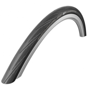 PNEU ROUTE 700 X 25 SCHWALBE LUGANO2 NOIR TR (25-622) 4026495863391