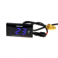 THERMOMETRE DIGITAL VOCA RACING POUR LE CIRCUIT DE REFROIDISSEMENT LIQUIDE 0-120°C ECLAIRAGE LED BLEU 3700948099858