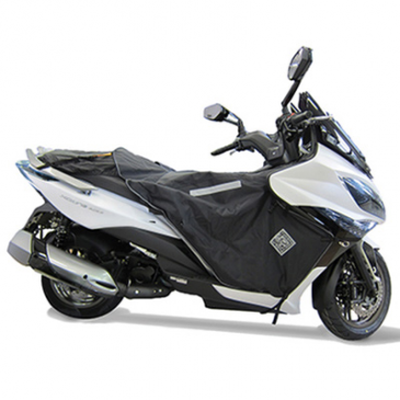 TABLIER COUVRE JAMBE TUCANO POUR KYMCO 300-400-500 XCITING (R166-X) (TERMOSCUD) (SYSTEME ANTI-FLOTTEMENT SGAS) 8026492117189