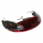 TAIL LIGHT FOR SCOOT PEUGEOT 50 VIVACITY WITH FLASHERS- TRANSPARENT BLACK (CEE APPROVED) REPLAY 3700948034545