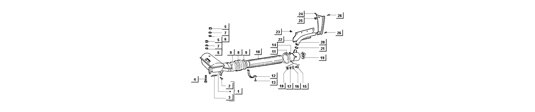 T65 - ensemble conduit air chaud