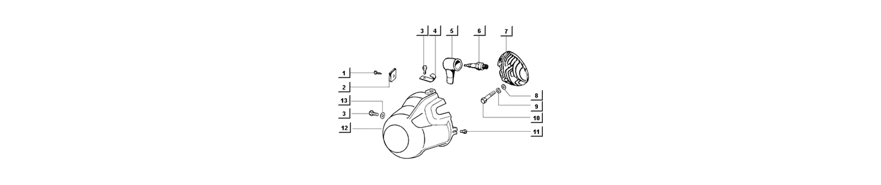 T8 - culasse - coiffe de refroidissement