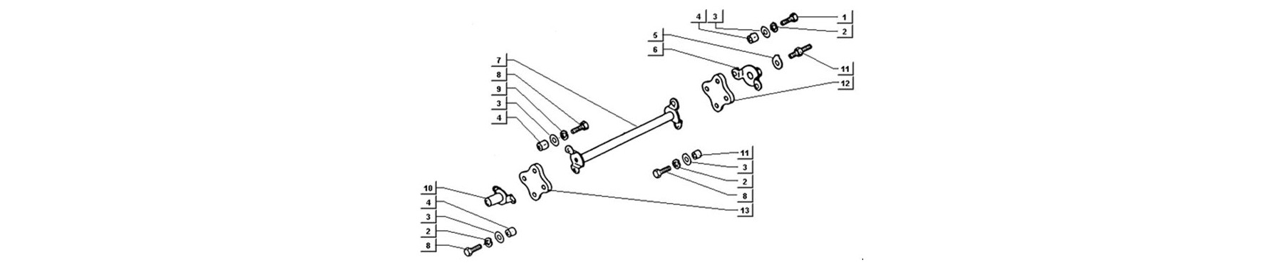 T99 - arbre de transmission