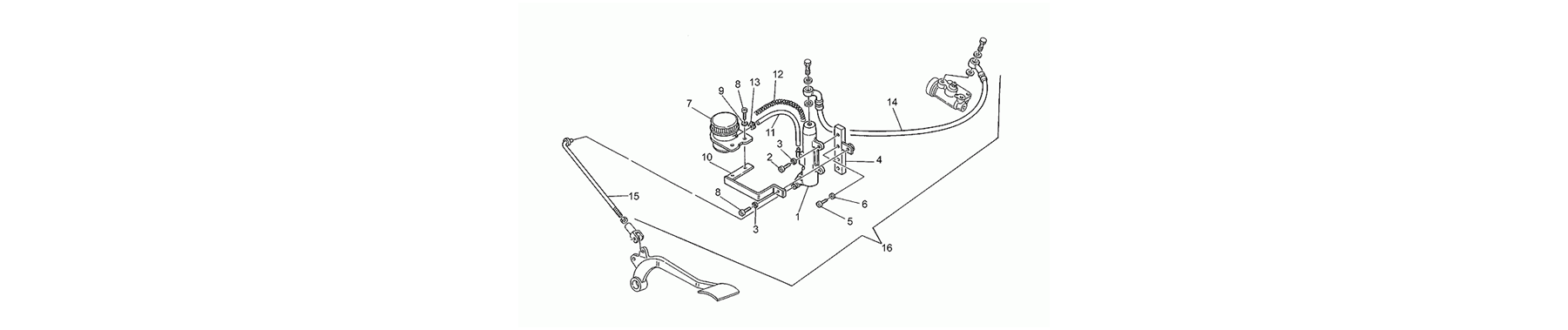 33.13 - kit modif. pompe frein ar